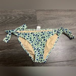 green and blue J.Crew sz small bikini bottoms